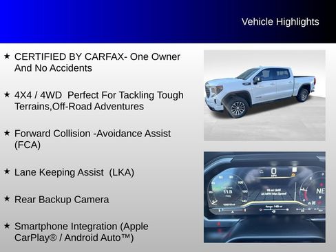 Used 2022 GMC Sierra 1500 AT4 w/ Sierra Safety Plus Package AWD/4WD image 4