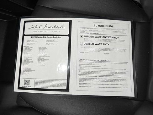 Used 2025 Mercedes-Benz Sprinter 2500 image 35