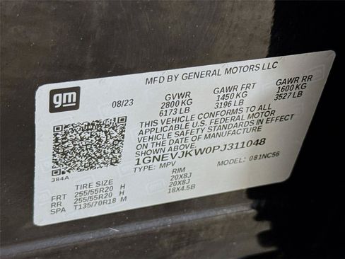 Used 2023 Chevrolet Traverse RS AWD/4WD image 36