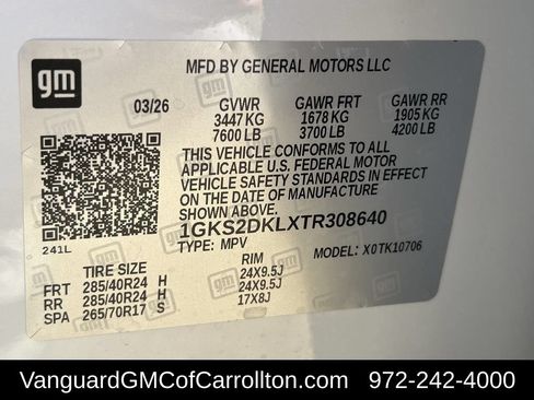 New 2026 GMC Yukon Denali w/ Denali Reserve Package AWD/4WD image 28
