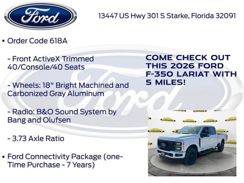 New 2026 Ford F350 Lariat AWD/4WD image 25
