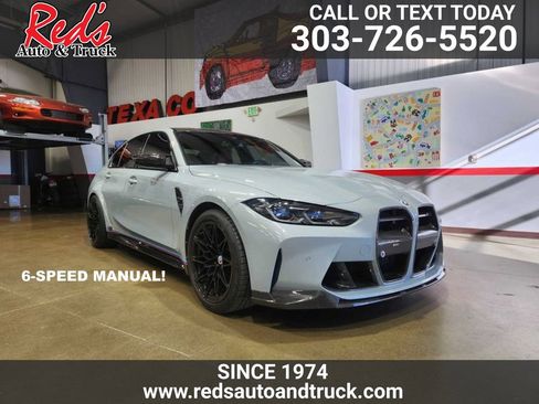 Used 2023 BMW M3 w/ M Carbon Exterior Package image 1