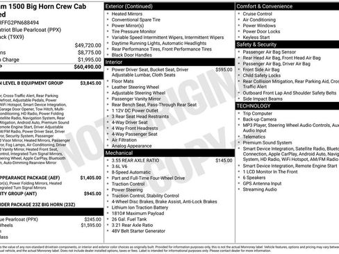 Used 2023 RAM 1500 Big Horn AWD/4WD image 9