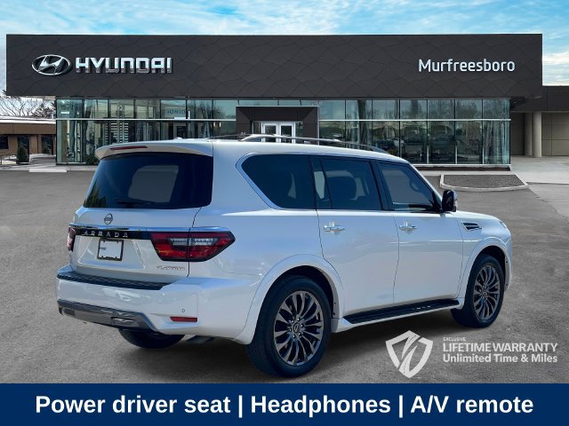 Used 2023 Nissan Armada Platinum w/ Captain's Chairs Package AWD/4WD image 6