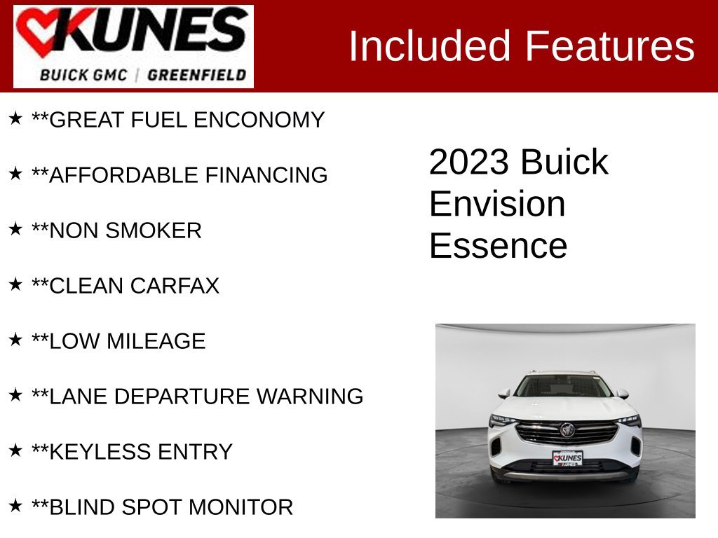Used 2023 Buick Envision Essence FWD image 3