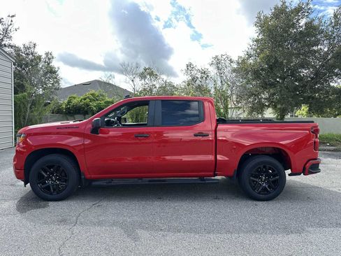 Used 2025 Chevrolet Silverado 1500 Custom w/ LPO, Dark Essentials Package RWD image 3