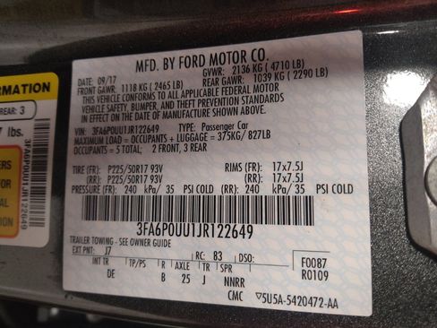 Used 2018 Ford Fusion S image 33