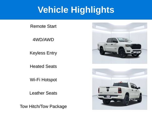 Used 2024 RAM 1500 Laramie AWD/4WD image 2