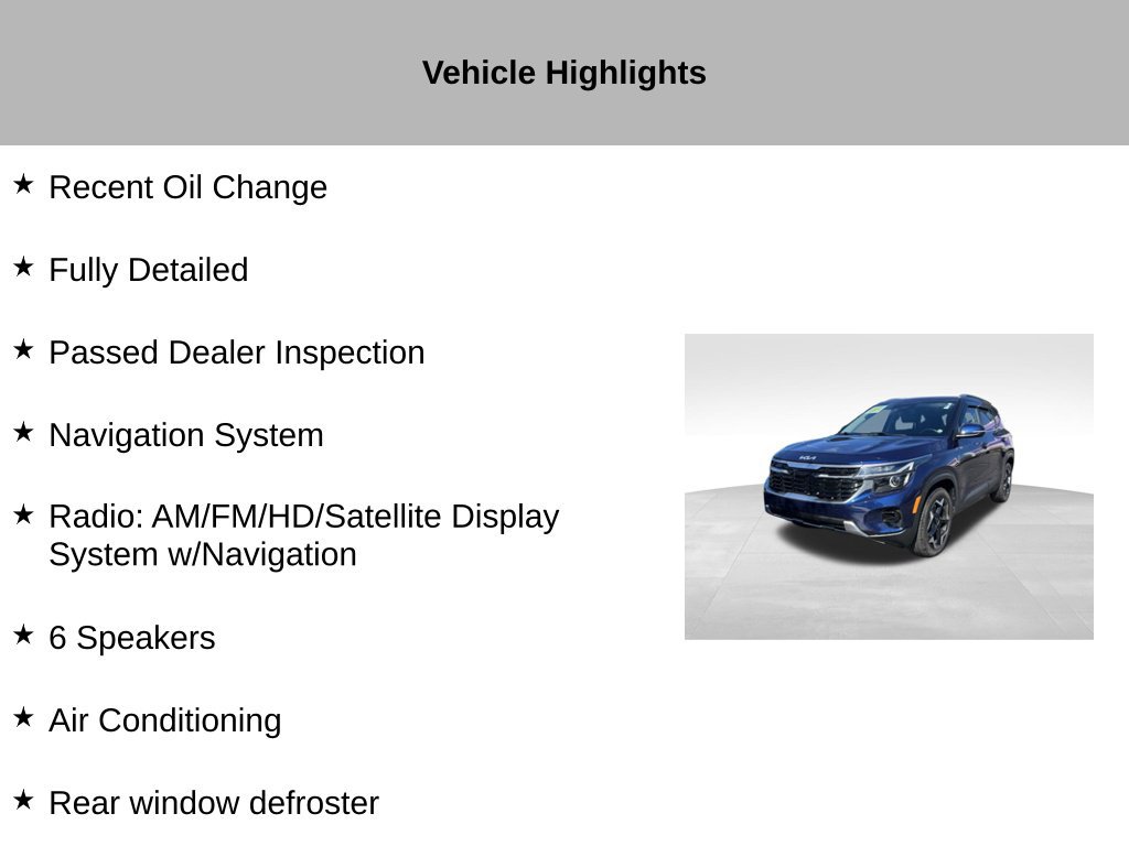Certified 2024 Kia Seltos EX AWD/4WD image 19