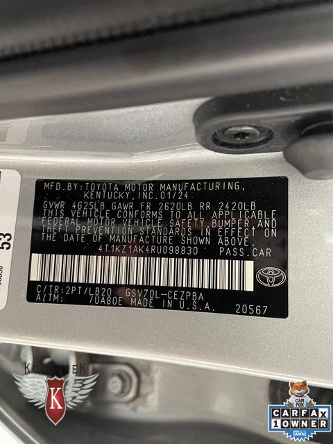 Used 2024 Toyota Camry XSE w/ Navigation Package FWD image 28