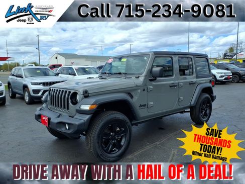 Used 2023 Jeep Wrangler Unlimited Sport AWD/4WD image 1