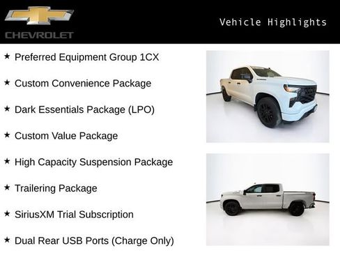 New 2026 Chevrolet Silverado 1500 Custom w/ LPO, Dark Essentials Package image 4