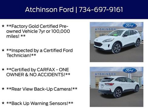 Certified 2022 Ford Escape SE w/ SE Sport Appearance Package image 4