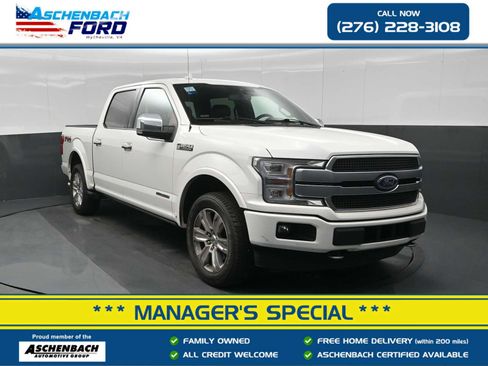 Used 2020 Ford F150 Platinum w/ Equipment Group 701A Luxury image 1