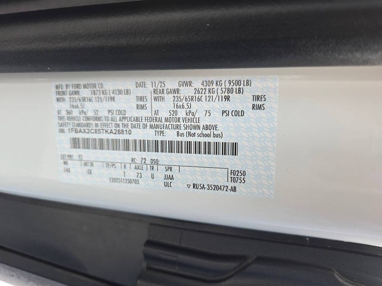 Used 2026 Ford Transit 350 XLT RWD image 28
