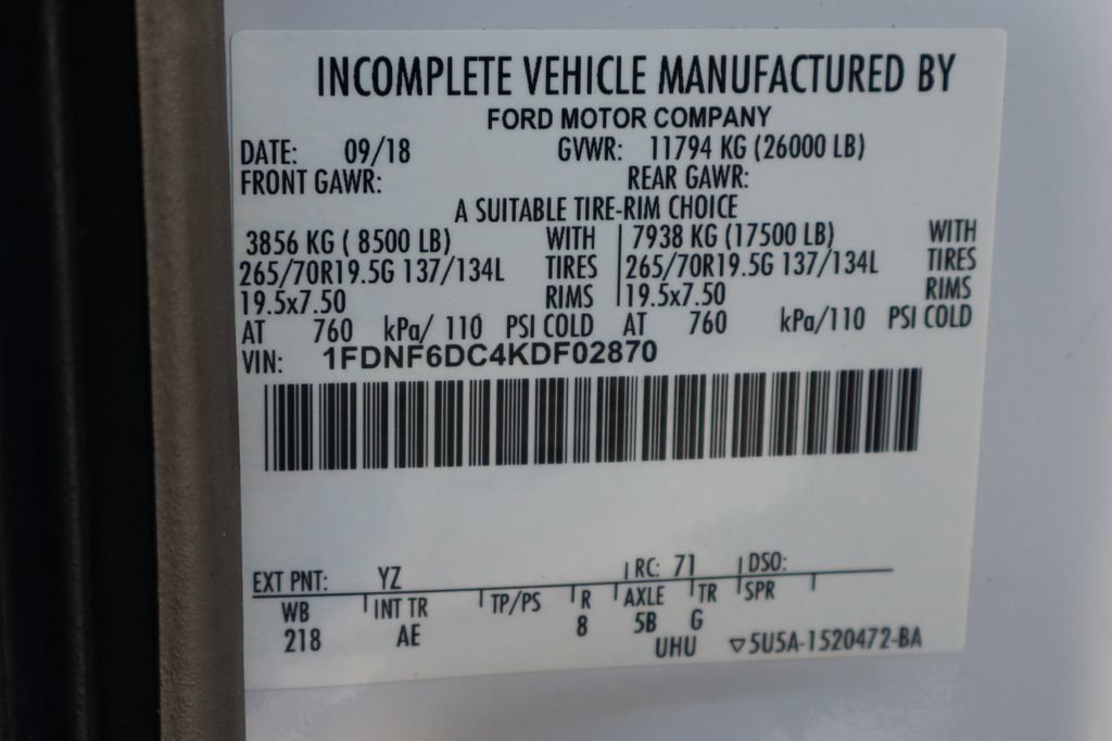 Used 2019 Ford F650 2WD Regular Cab Super Duty image 36