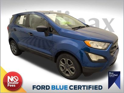Certified 2018 Ford EcoSport S