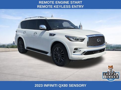 Used 2023 INFINITI QX80 Sensory w/ Cargo Package RWD image 7