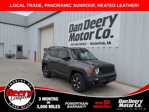 Used 2021 Jeep Renegade Trailhawk w/ Sun & Sound Group AWD/4WD image 1