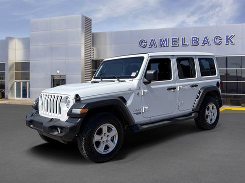 Used 2021 Jeep Wrangler Unlimited Sport w/ Sun And Sound Package AWD/4WD image 2