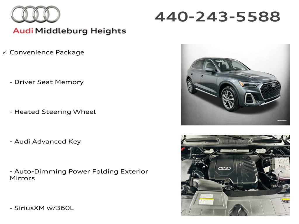 Certified 2023 Audi Q5 2.0T Premium w/ Convenience Package AWD/4WD image 7