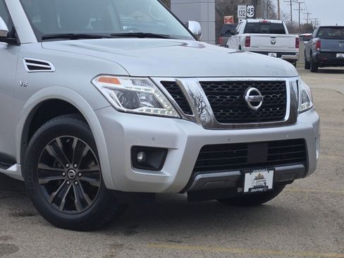 Used 2019 Nissan Armada Platinum w/ Captain's Chairs Package image 2