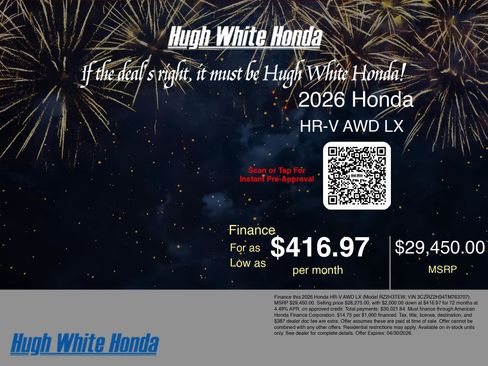 New 2026 Honda HR-V LX image 7