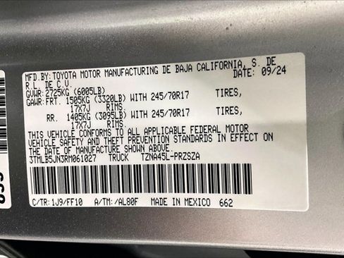 Certified 2024 Toyota Tacoma SR5 image 44