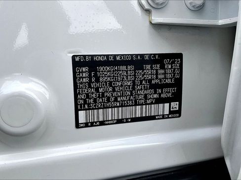 Certified 2024 Honda HR-V Sport image 18