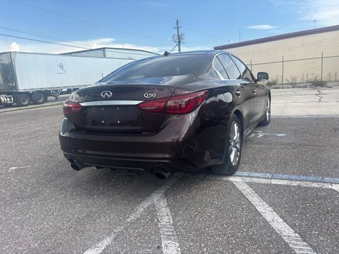Used 2018 INFINITI Q50 Luxe w/ Essential Package (3.0T Luxe) RWD image 3