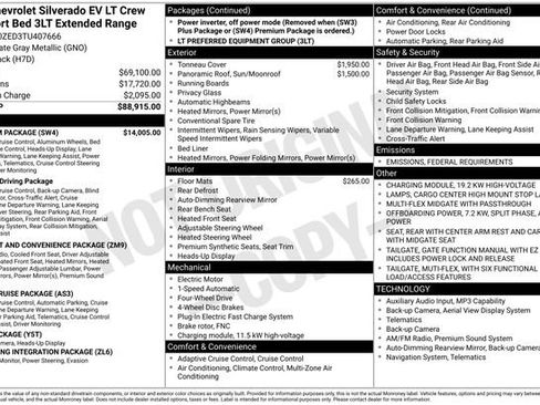 New 2026 Chevrolet Silverado EV LT w/ Premium Package image 26