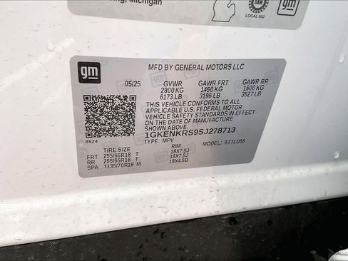 Certified 2025 GMC Acadia Elevation image 34