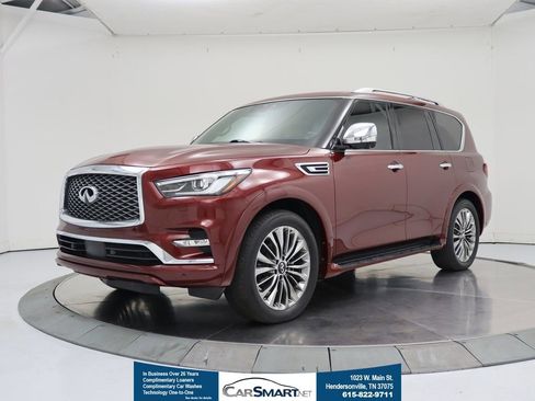 Used 2021 INFINITI QX80 Sensory w/ Cargo Package image 1