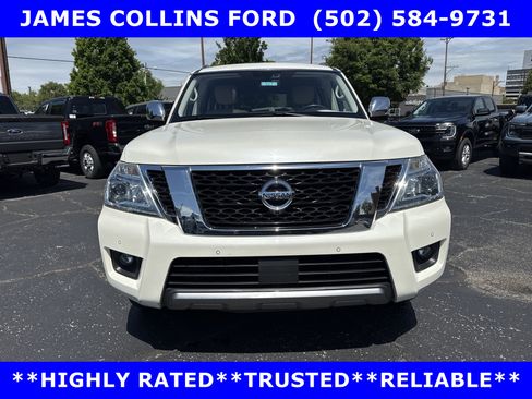 Used 2019 Nissan Armada Platinum w/ Captain's Chairs Package AWD/4WD image 5