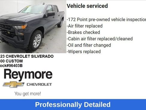 Certified 2023 Chevrolet Silverado 1500 Custom AWD/4WD image 48