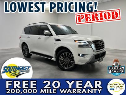Used 2022 Nissan Armada Platinum w/ Captain's Chairs Package