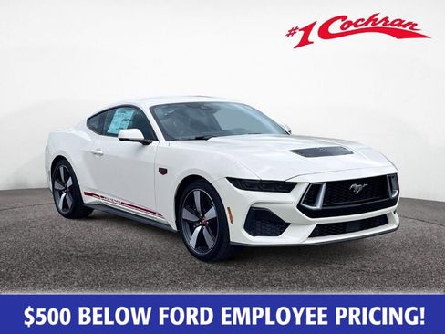 New 2025 Ford Mustang GT Premium w/ 60th Anniversary Package RWD image 1