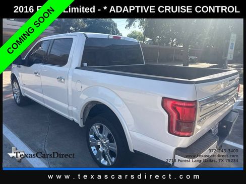 Used 2016 Ford F150 Limited w/ Trailer Tow Package AWD/4WD image 2