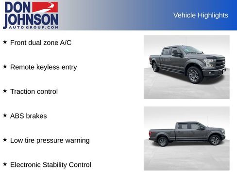 Used 2017 Ford F150 Lariat w/ Equipment Group 502A Luxury AWD/4WD image 6