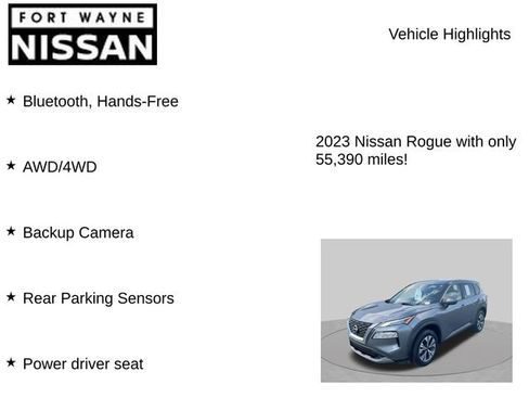 Used 2023 Nissan Rogue SV AWD/4WD image 7