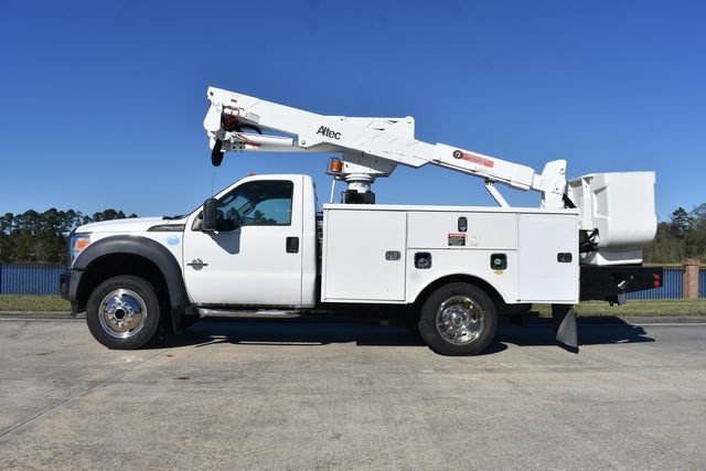 Used 2012 Ford F550 4x4 Regular Cab Super Duty w/ Snow Plow Prep Pkg image 1