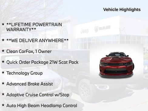 Used 2023 Dodge Charger Scat Pack w/ Technology Group RWD image 5