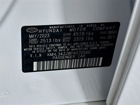 Used 2023 Hyundai Sonata SEL w/ Cargo Package FWD image 33