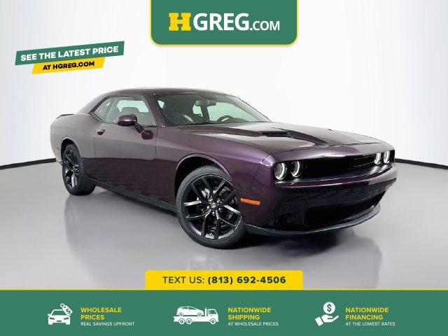 Used 2022 Dodge Challenger SXT w/ Blacktop Package RWD image 1