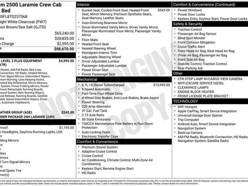 New 2026 RAM 2500 Laramie AWD/4WD image 6
