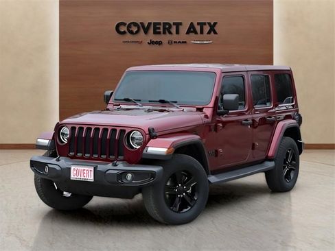 Used 2021 Jeep Wrangler Unlimited Sahara image 1