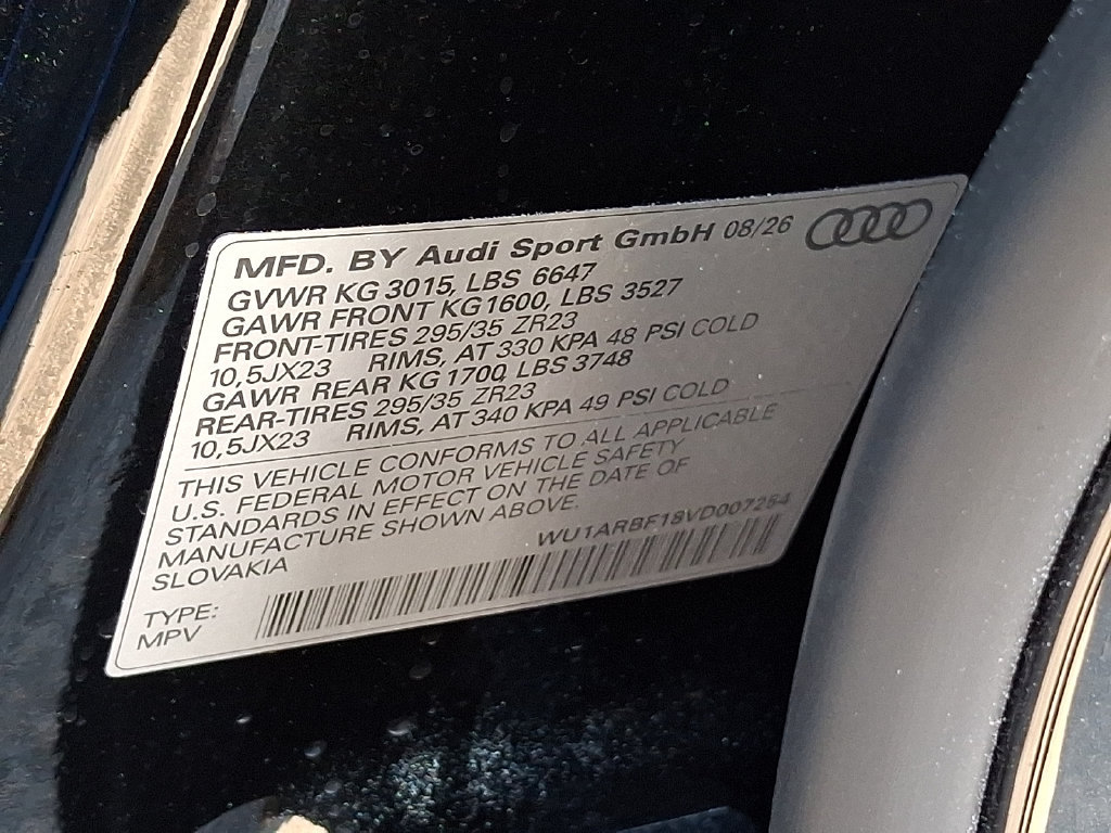New 2027 Audi RS Q8 performance AWD/4WD image 12