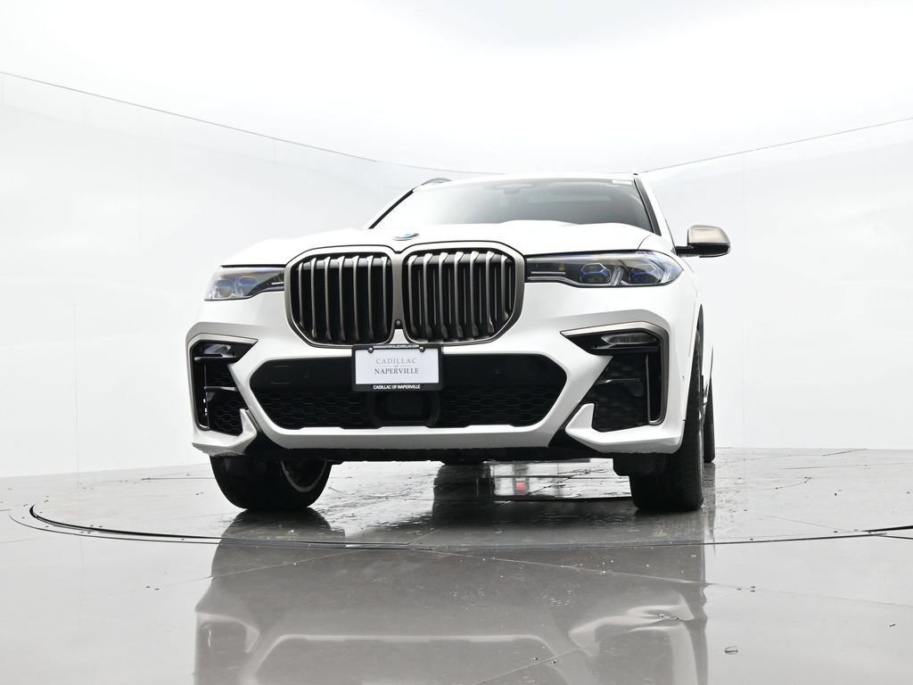 Used 2021 BMW X7 M50i w/ Dynamic Handling Package AWD/4WD image 52