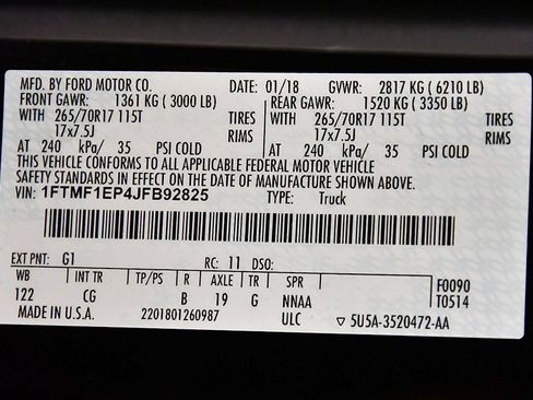 Used 2018 Ford F150 XL w/ Equipment Group 101A Mid AWD/4WD image 17