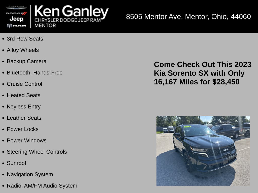 Used 2023 Kia Sorento SX AWD/4WD image 5